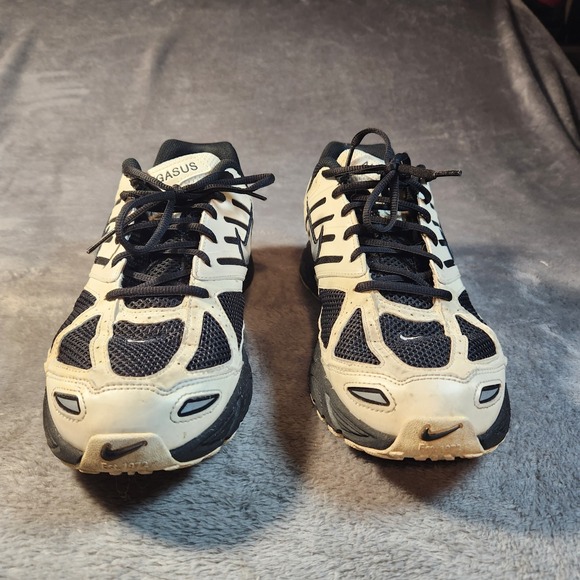 Nike Shoes Mens 11.5 White Black Air Pegasus 2005 2K5 Sneaker HQ5403-102 - Picture 6 of 12